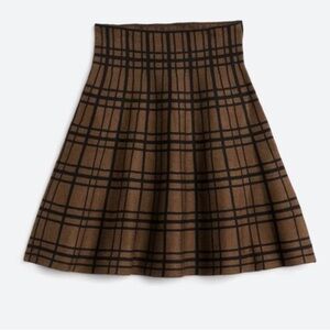 Max Studio Plaid Sweater Skirt NWT 🏷️